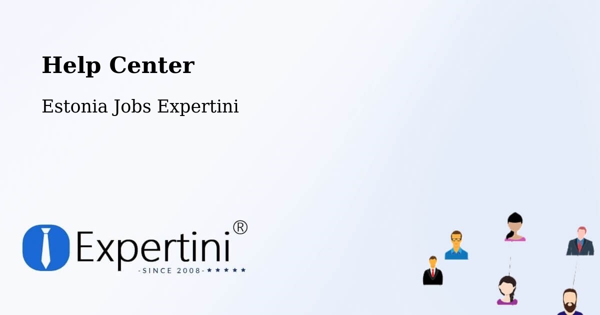 Help Center – Rapla - Estonia Jobs Expertini