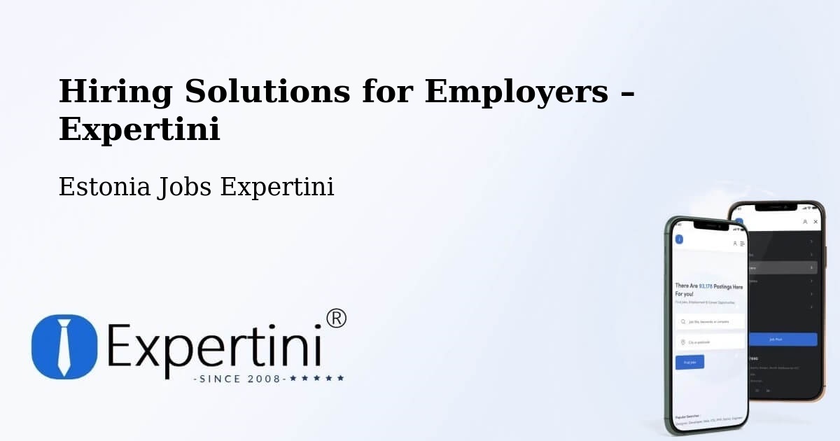Hiring Solutions for Employers in Rapla - Rapla, Estonia Jobs Expertini